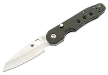 Load image into Gallery viewer, Spyderco Collector Club Smock Green Micarta 20CV