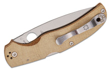 画像をギャラリービューアに読み込む, Spyderco Collector Club Native Chief Canvas Micarta