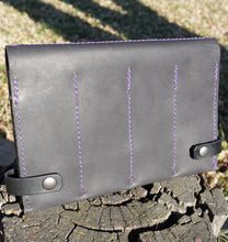 画像をギャラリービューアに読み込む, Leather Folio Knife Storage
