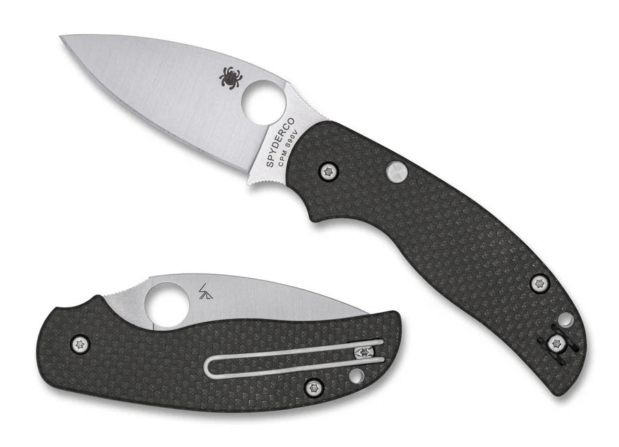 Spyderco Collector Club Sage 6 Button Lock Carbon Fiber