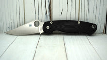 Load image into Gallery viewer, Spyderco Paramilitary 2 Black Aluminum
