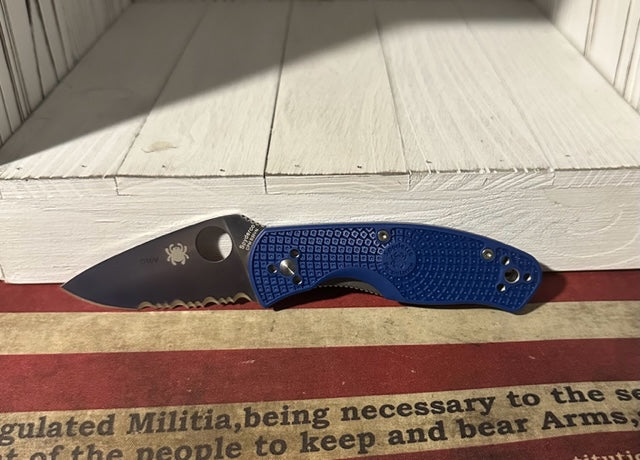 Persistence Blue FRN Partially Serrated