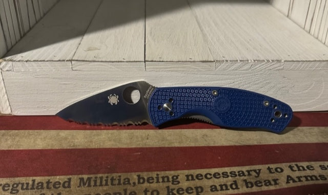 Persistence Blue FRN Serrated