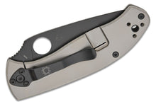 画像をギャラリービューアに読み込む, Spyderco Collector Club Tenacious Ti Black Blade
