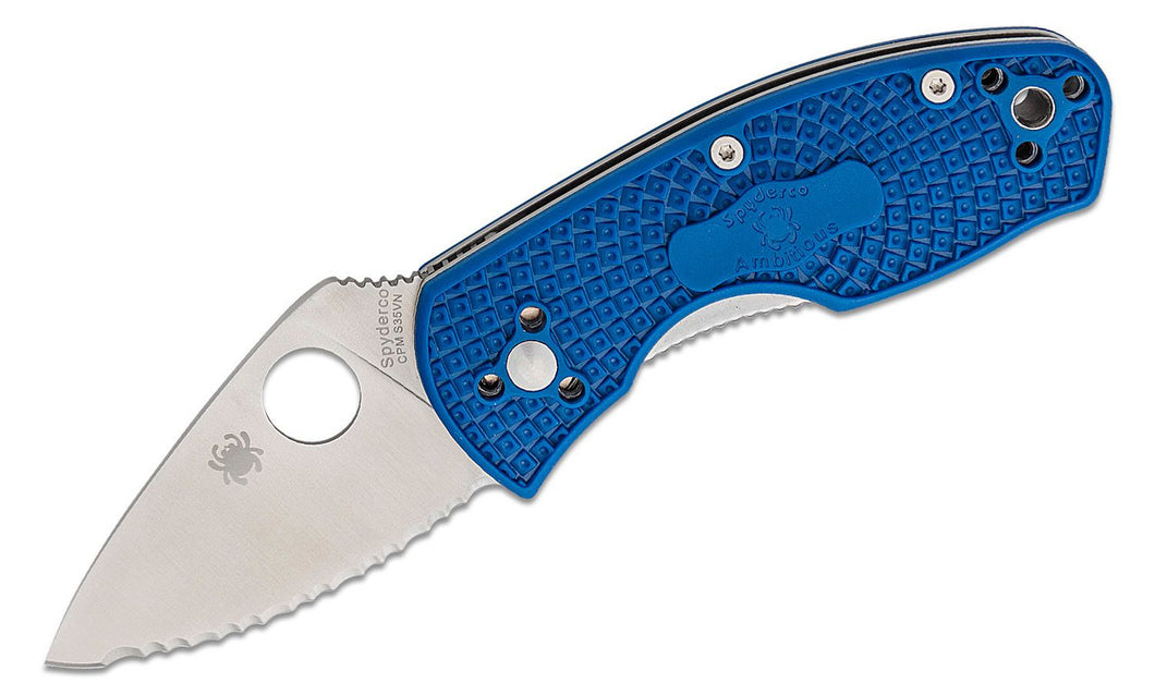 Ambitious Blue FRN Serrated