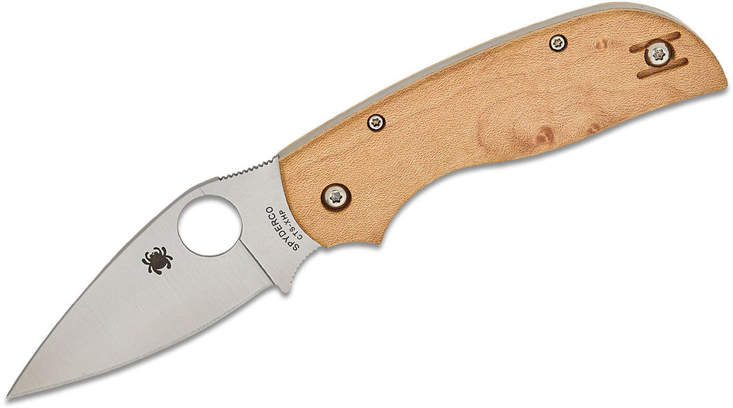 Spyderco Collector Club Chaparral Slipit Birdseye Maple XHP