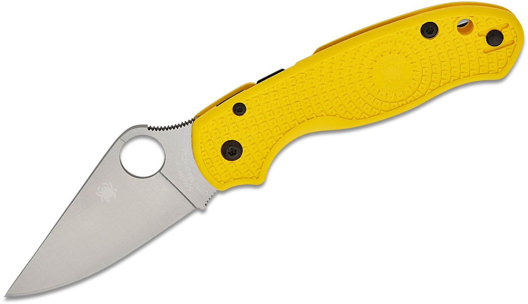 Spyderco Para 3 Salt Yellow FRN