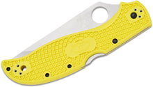 Carica l&#39;immagine nel visualizzatore di Gallery, Spyderco Stretch 2 XL Yellow FRN H2 Serrated
