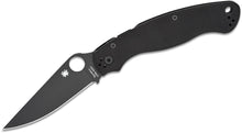 Load image into Gallery viewer, Spyderco Collector Club Military 2 Black G10 S30V
