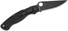 Load image into Gallery viewer, Spyderco Collector Club Military 2 Black G10 S30V
