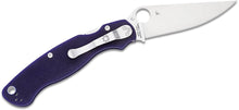 將圖片載入圖庫檢視器 Spyderco Collector Club Military 2 Dark Blue G-10
