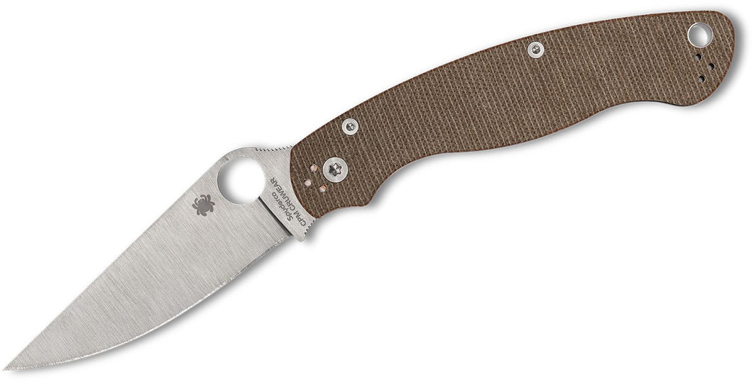 Spyderco Military 2 Brown Micarta