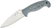 Load image into Gallery viewer, Spyderco Collector Club Temperance Grey FRN Cruwear
