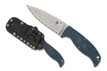 Load image into Gallery viewer, Spyderco Enuff 2 Serrated K390
