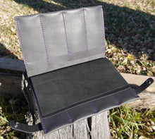 画像をギャラリービューアに読み込む, Leather Folio Knife Storage
