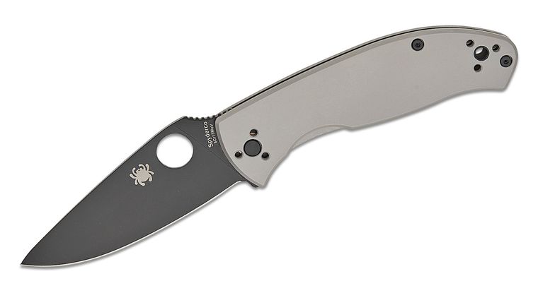 Spyderco Collector Club Tenacious Ti Black Blade