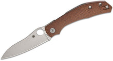 Load image into Gallery viewer, Spyderco Collector Club Kapara Brown Burlap
