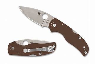 Spyderco Collector Club Native 5 Brown G10