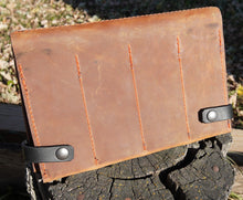 画像をギャラリービューアに読み込む, Leather Folio Knife Storage
