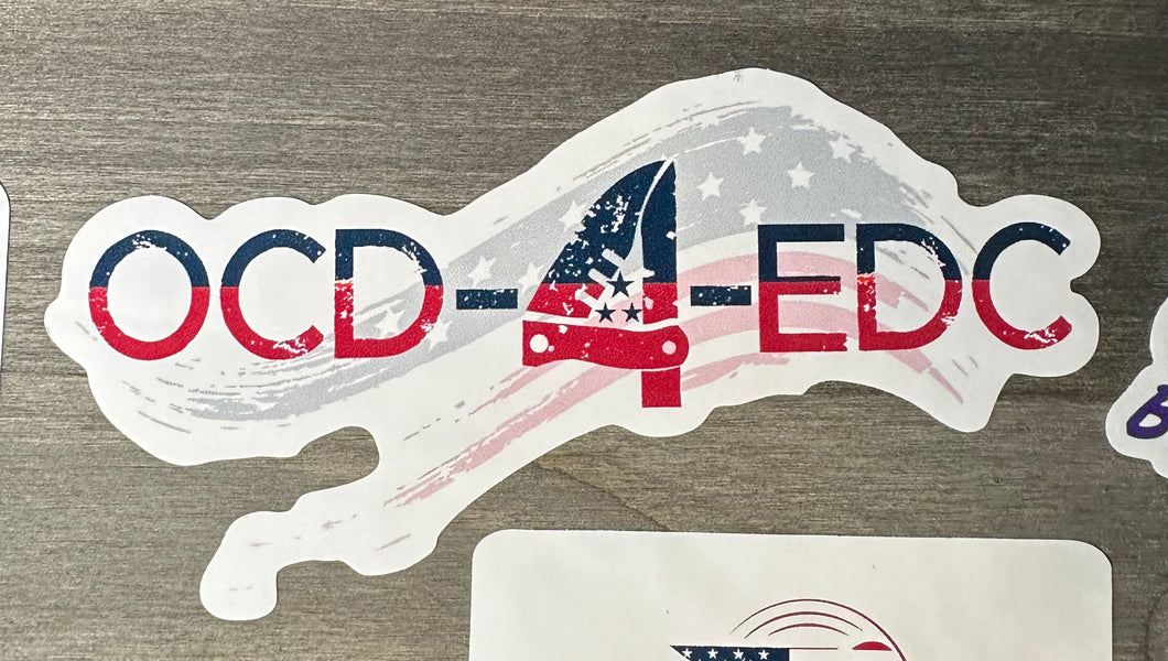 Waving Flag Sticker