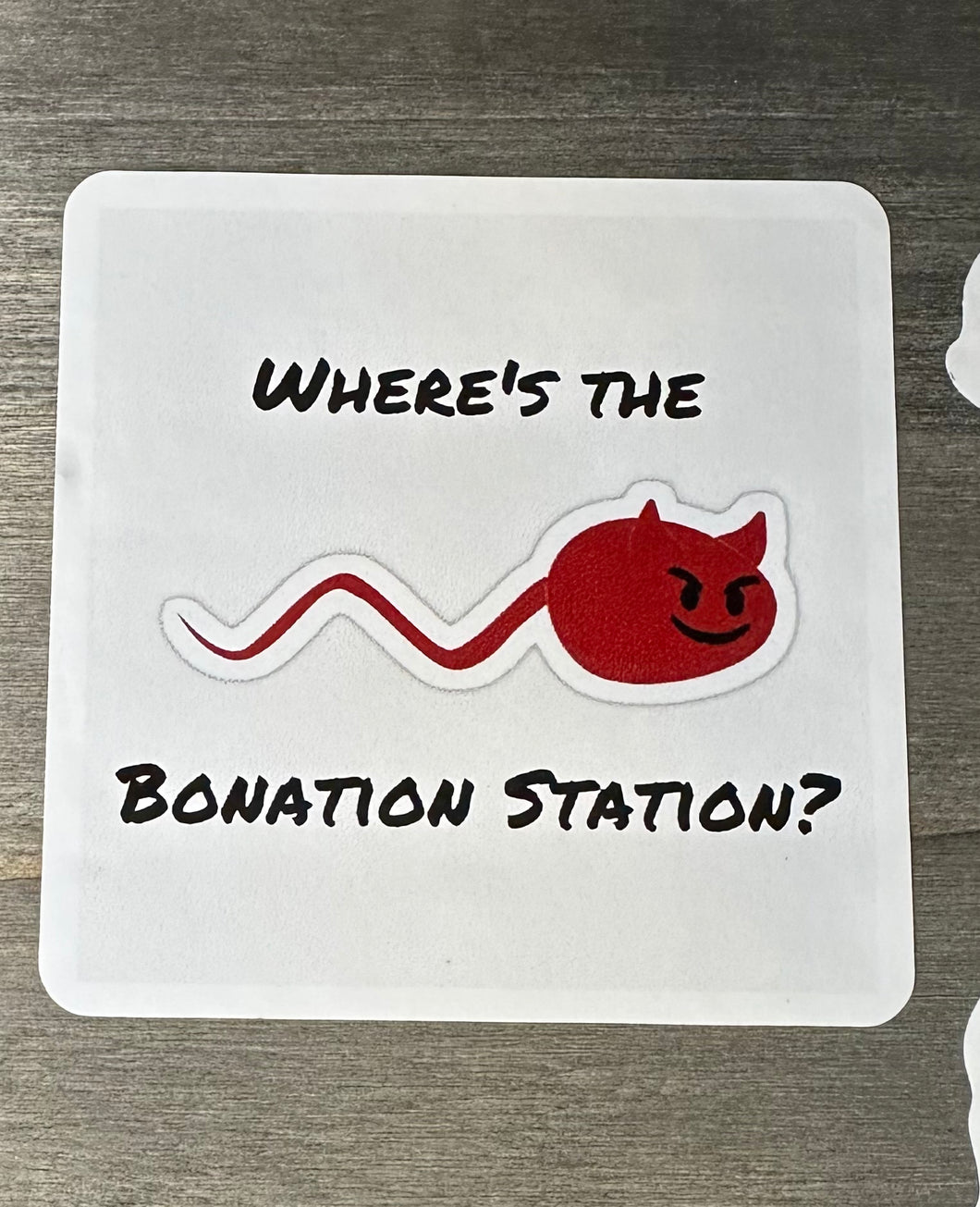 Bonation Station Sticker