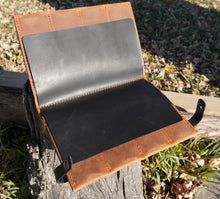 画像をギャラリービューアに読み込む, Leather Folio Knife Storage
