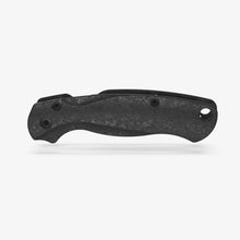 Load image into Gallery viewer, PM2 Lotus Scales Black Canvas Micarta
